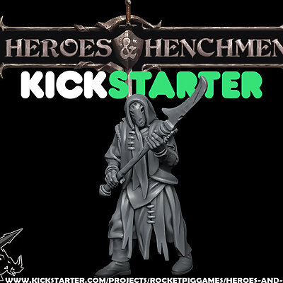 HEROES  HENCHMEN Leper Reaver Kickstarter is now LIVE