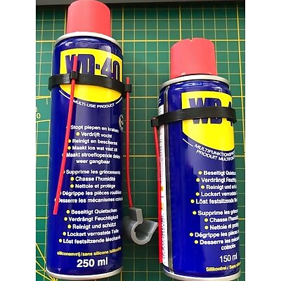 WD40 150ml or 250ml can TPU straw holder singel and double
