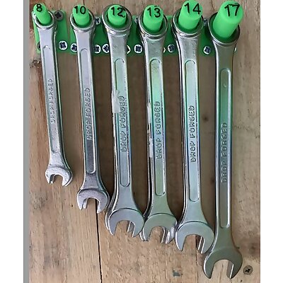 Wall mounted Spanner holder