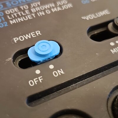 Casio SA78 keyboard power switch replacement