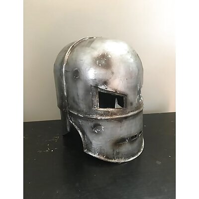 Iron Man MK 1 Helmet Weathed
