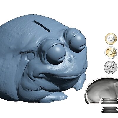 FAT FROG Coin Bank