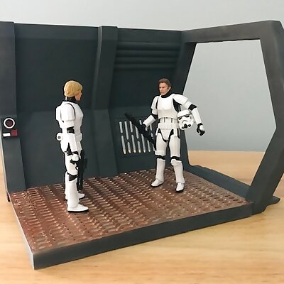 Star Wars Detention Block diorama 118 scale