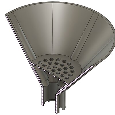 Large Funnel with Filter cap