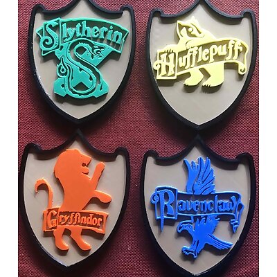 Remix of Harry Potter House Badges by Anubis