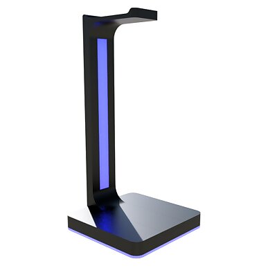 Headphone stand  with LED space