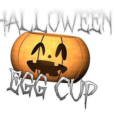 Egg cup Halloween