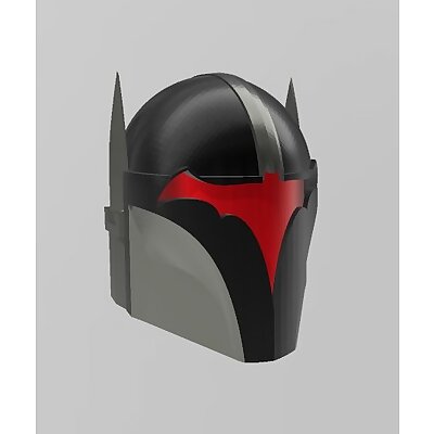 Batman Mandalorian HelmetBatmando