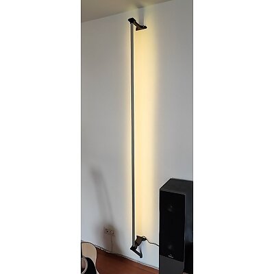 WLED Aluminium Alu Profil E45 LED Lampe Wohnzimmer