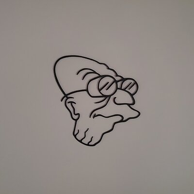 Professor Farnsworth  Futurama Wall Art