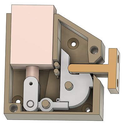 Electromechanical Hidden Lock  электромеханический замок для секретного ящика