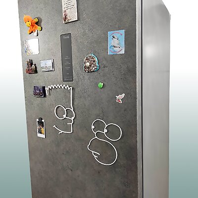 Homero refrigerator magnet