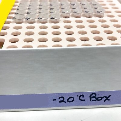 Freezer Box Insert for 02 mL PCR Tubes  Tube Strips