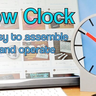 Hollow clock  easy to assemble and operate