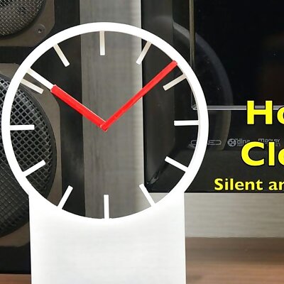 Hollow clock 2  silent and smooth