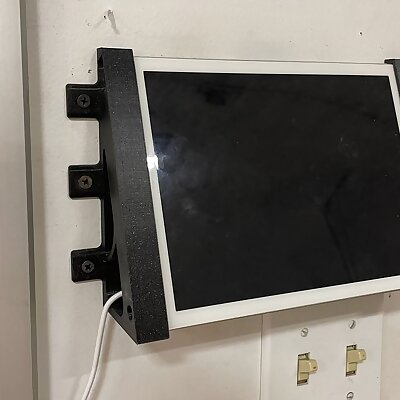 iPad Wallmount for time lock