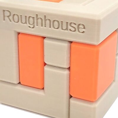 Roughhouse  Interlocking puzzle by László Molnár