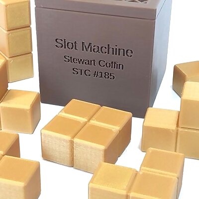 Slot Machine  Packing puzzle by Stewart Coffin STC 185