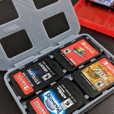 Nintendo Switch Cartridge case x4  print in place