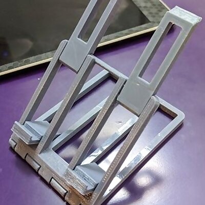 Flat folding iPad mini stand