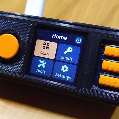 SeedSigner Open Pill Faceplates  Digital Cross  Joystick  Pad  Buttons