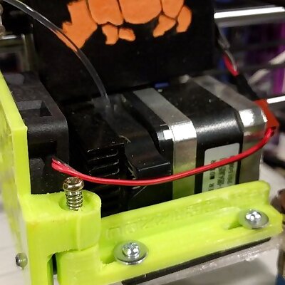 Customizable Inductive Probe Mount for Wanhao i3 and Clones