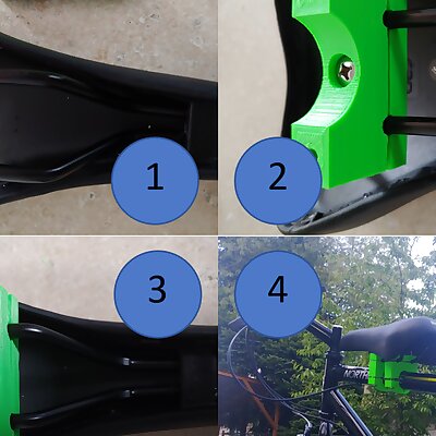 Customizable Copilot Bicycle Seat Adapter