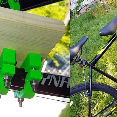 Customizable Copilot Bicycle Foot Rest  Top Mount