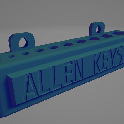 Allen Key Holder For Grid Wall with Hooks