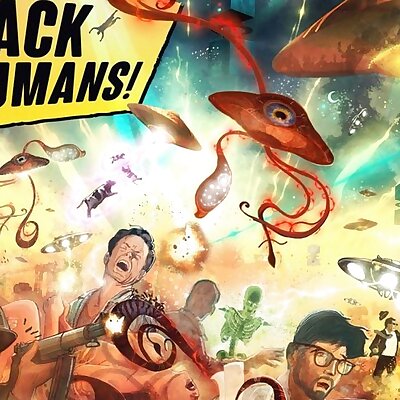 Alien 1  Attack All Humans! Board Game