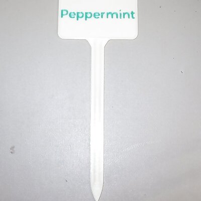 Plant Label Peppermint