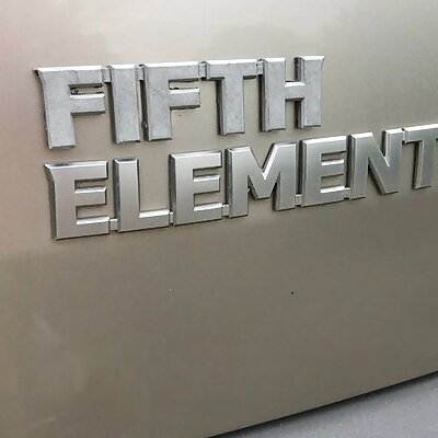 Fifth emblem for H0ÑD4 Element
