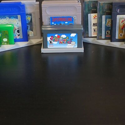 Game Boy Game Display Shelf