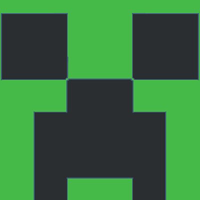 100HEX Project  Minecraft Creeper Face