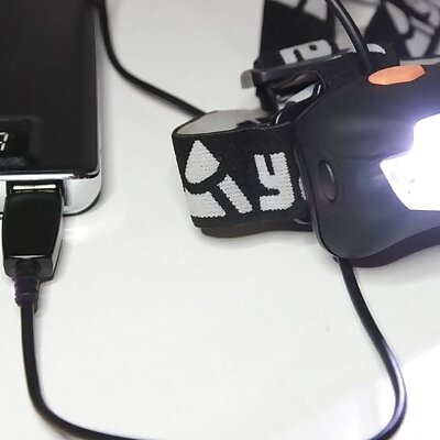 3xAAA battery adapter for headlamp