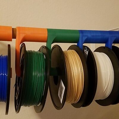 Filament Spool Closet Rod Hanger