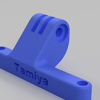 GoPro RC Car mount for Tamiya and Xray