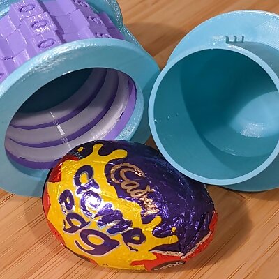 Creme Egg Lockbox  Easter Chocolate Protection
