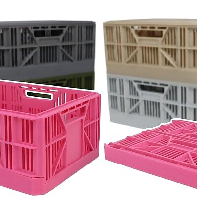 Miniature Collapsible Crate