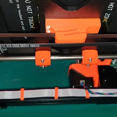 Bear Y belt adapter for MK2sMK25 on Bear MK3 frame toothmount for short belts
