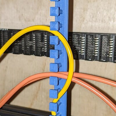 2HP Eurorack Cable Management Panel