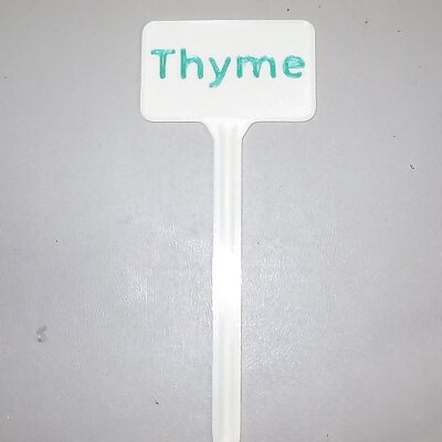 Plant Label Thyme