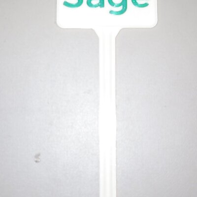 Plant Label Sage