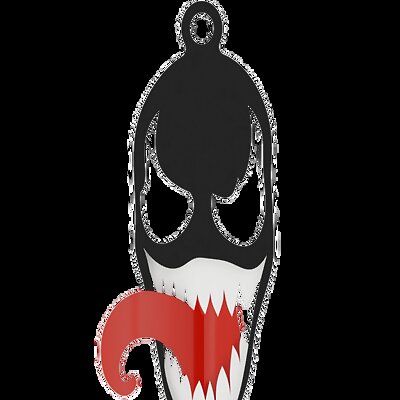 Keychain Venom Minimal Version 2