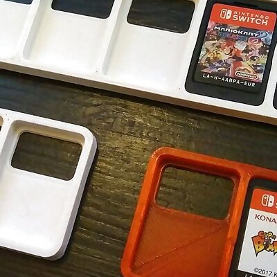 Simple Nintendo Switch cartridge holders