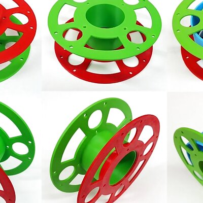 Sample Filament Spool Holder for small and medium winding