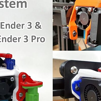 Compact 4010 Duct System for the Ender 3