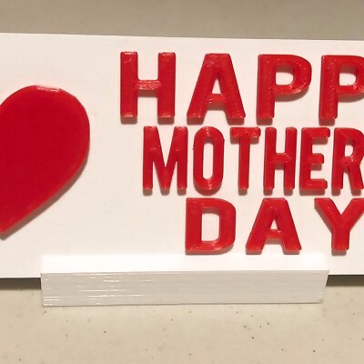 Happy Mothers Day Desk Ornament