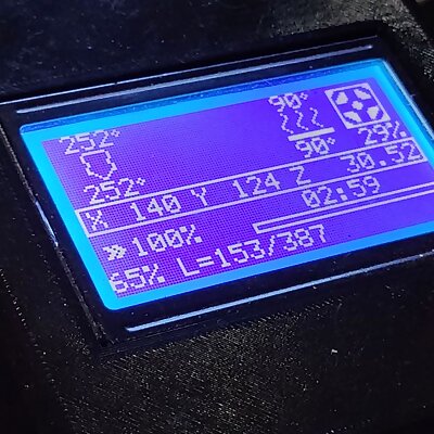 External LCD mount for Ender 3 encousre