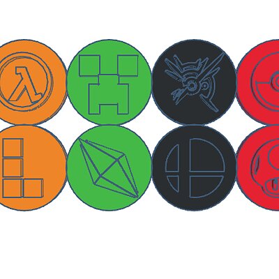 Video Game Medallions